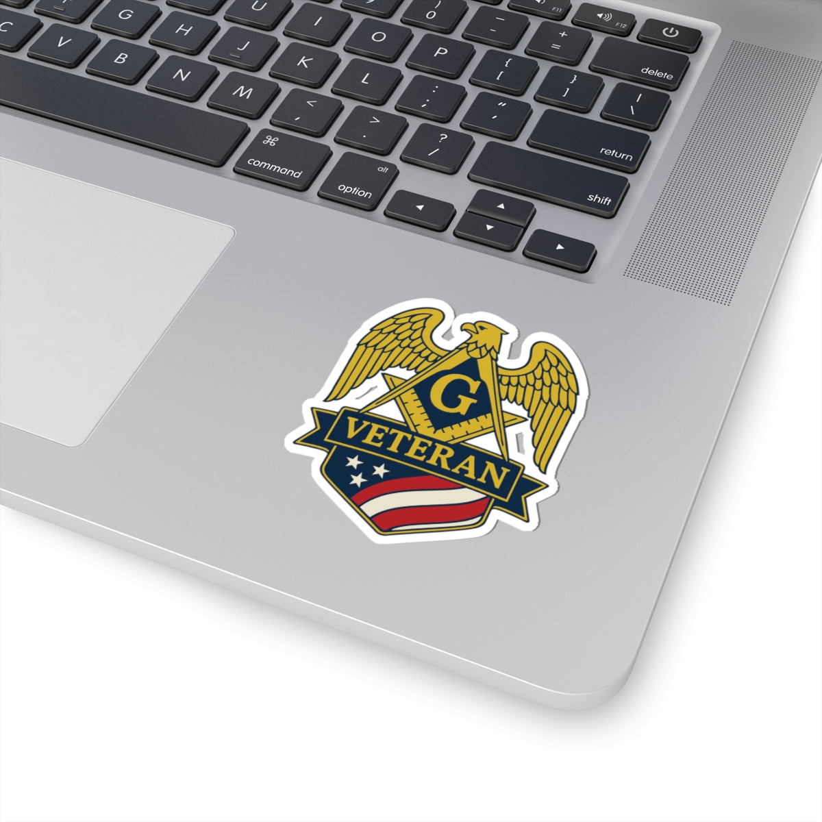 Master Mason Blue Lodge Sticker Decal - Kiss-Cut Veteran Mason - Bricks Masons