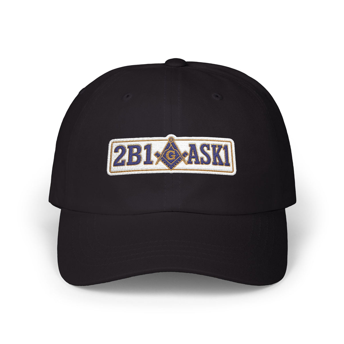 Master Mason Blue Lodge Baseball Cap - Cotton Various Colors 2B1 ASK1 - Bricks Masons