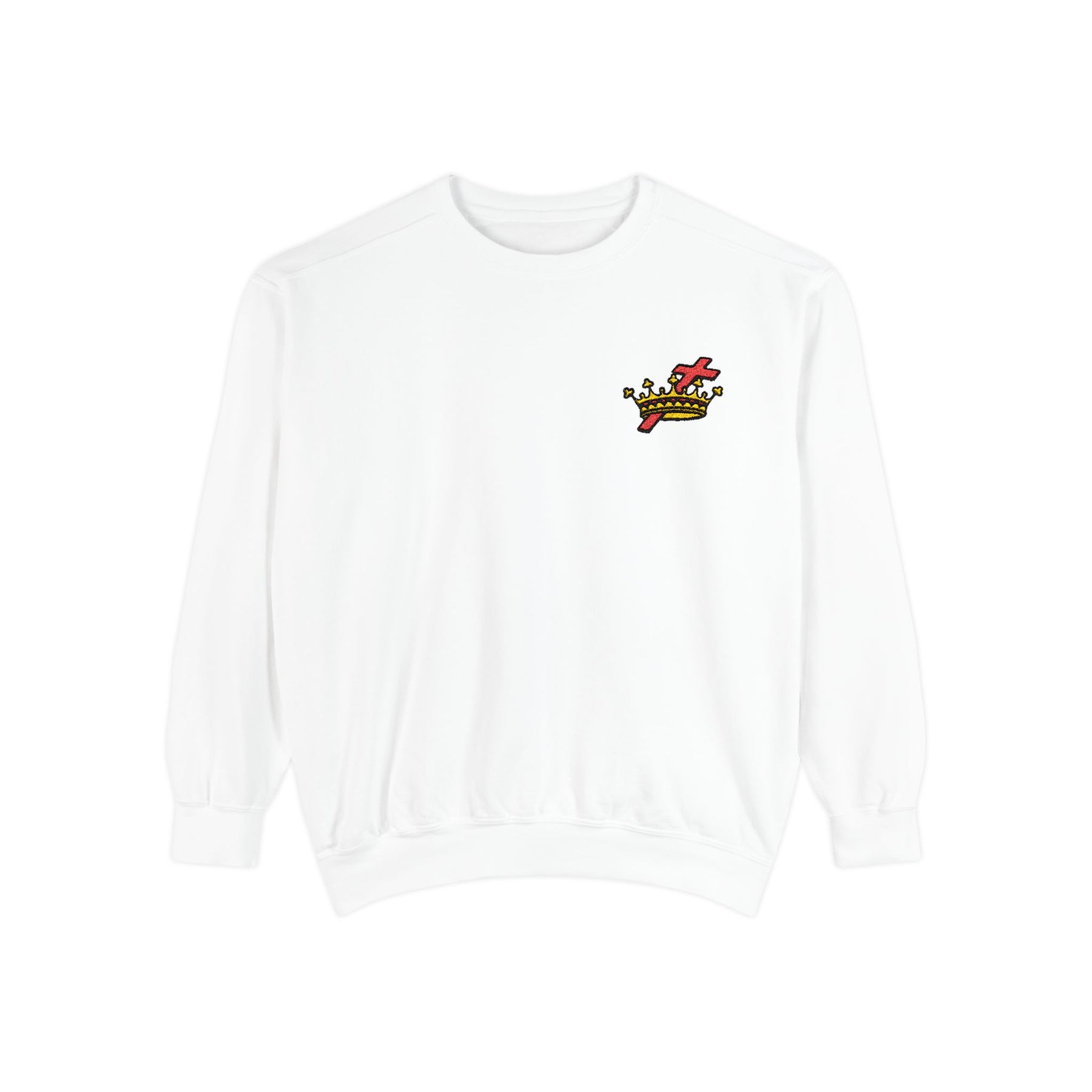 Lady Knights Cyrene Sweatshirt - Cross & Crown Front Embroidery - Bricks Masons