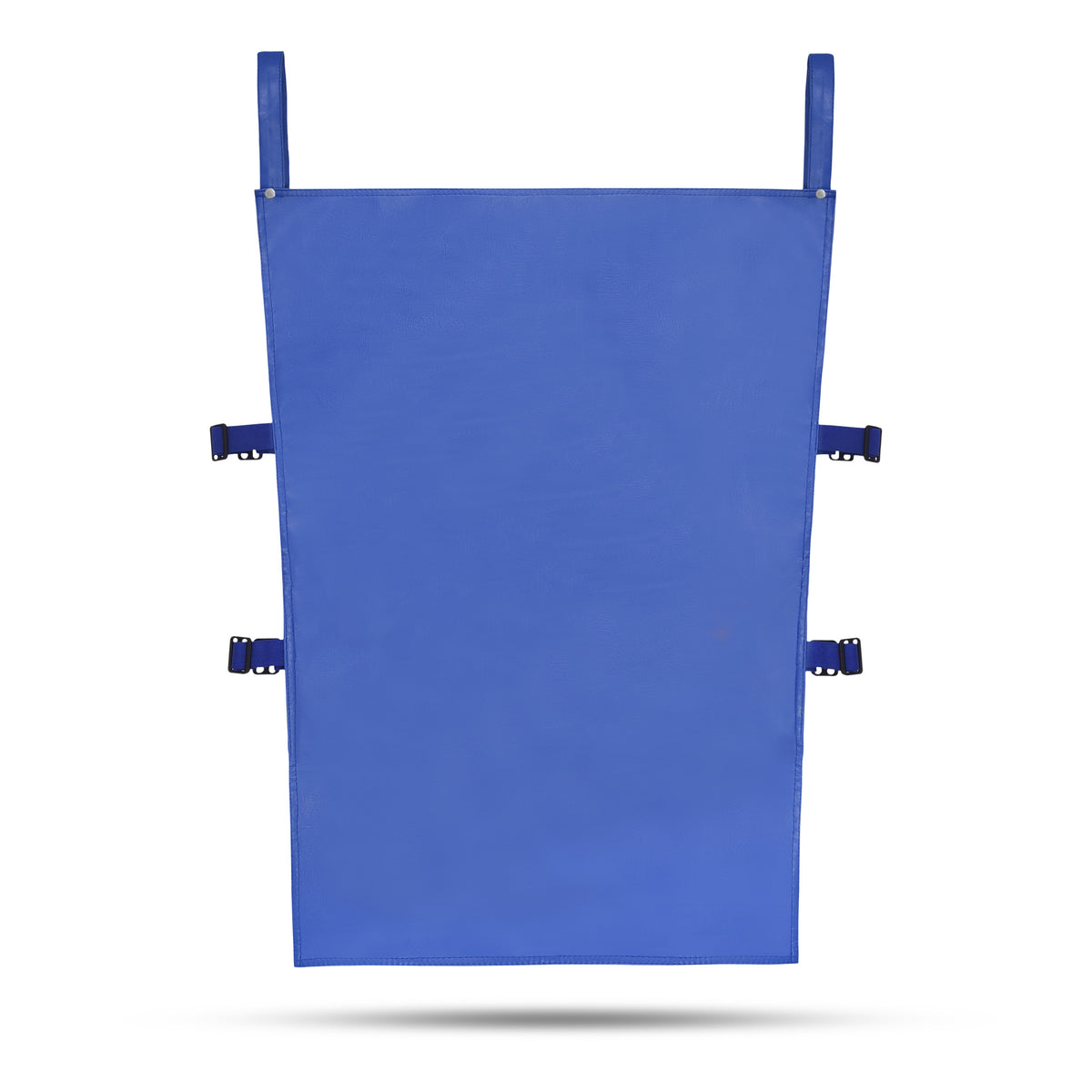 Master Mason Blue Lodge Work Apron - Blue Leather Square and Compass G - Bricks Masons