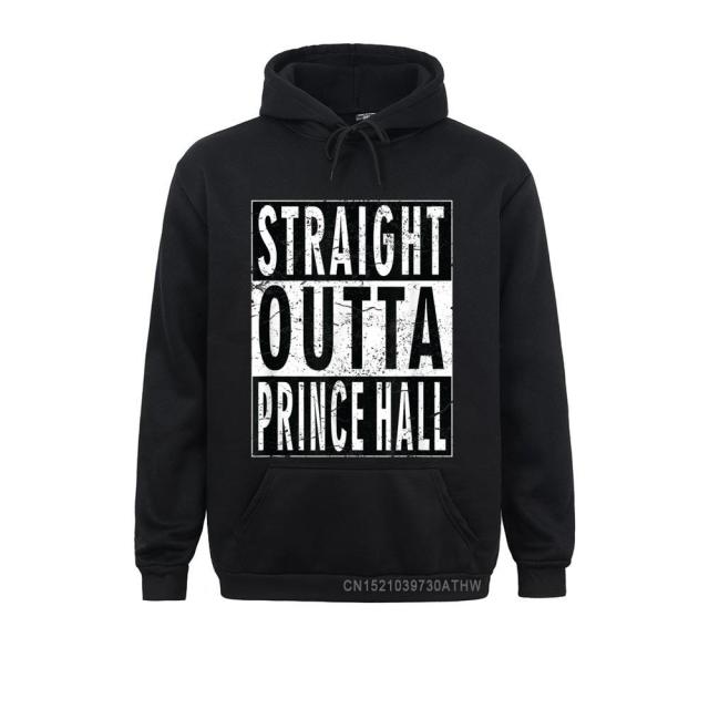 Masonic Hoodie - Straight Outta Prince Hall Various Colors - Bricks Masons