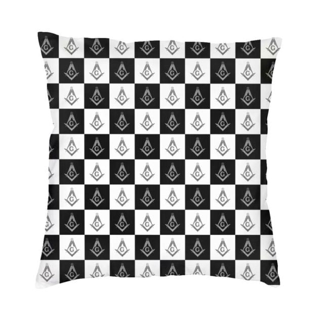Master Mason Blue Lodge Pillowcase - (Various Colors) - Bricks Masons