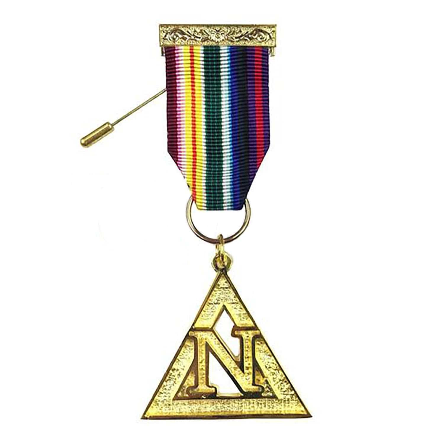 Royal Ark Mariner Breast Jewel - Gold Plated - Bricks Masons