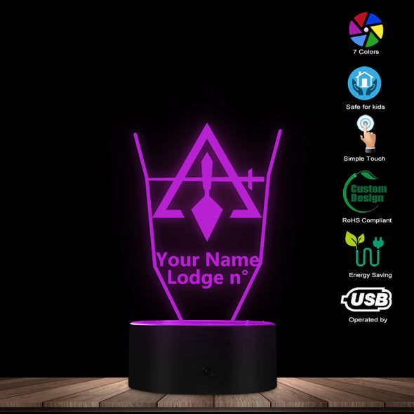 Council LED Sign - Various Colors - Bricks Masons