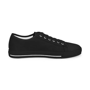 32nd Degree Scottish Rite Sneaker - Wings Down Low Top Black & White