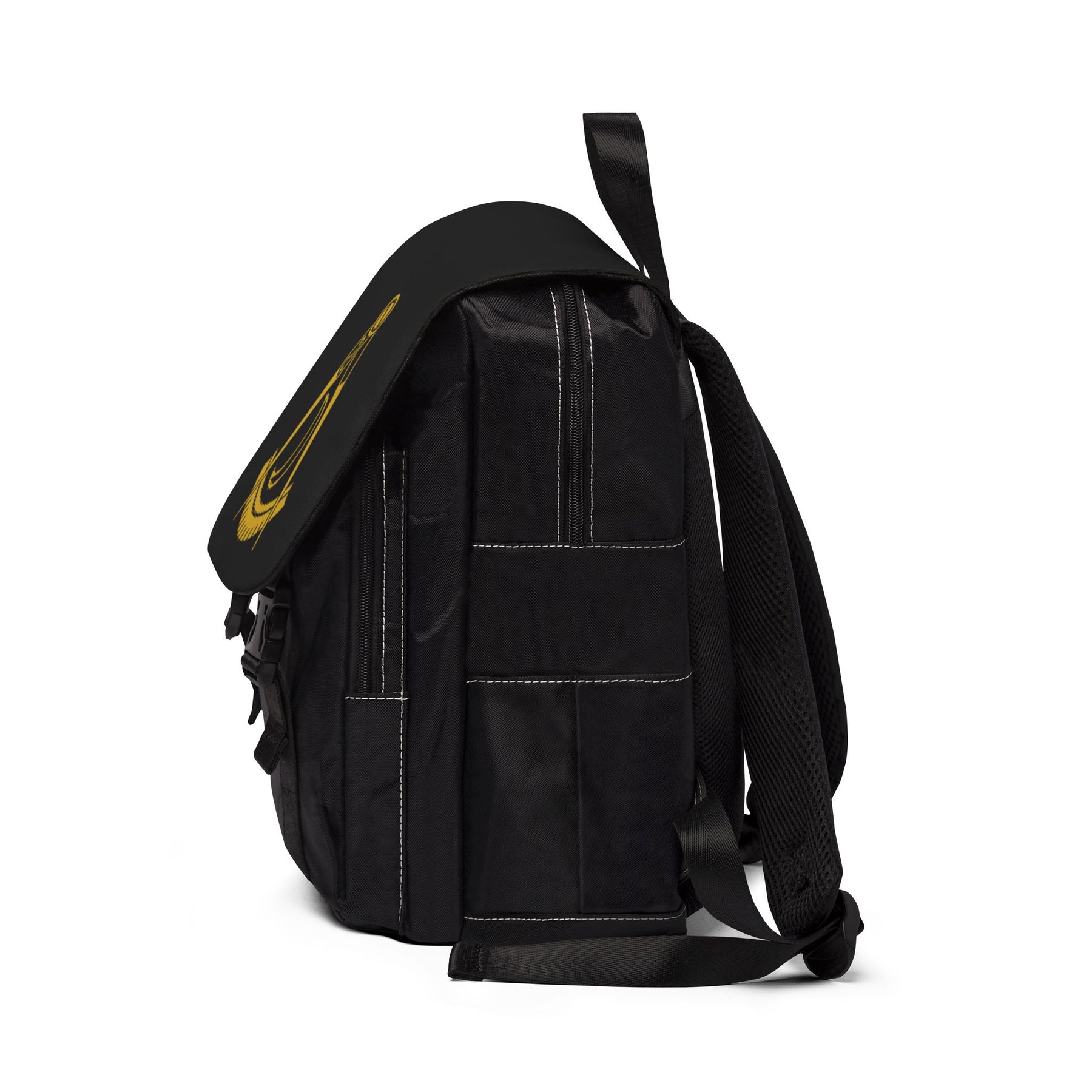 District Deputy Grand Master Blue Lodge Backpack - Black & Gold Resistant Fabric - Bricks Masons