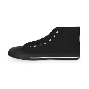 Master Mason Craft Sneaker - High Top Black & White Beacon of Brotherhood - Bricks Masons