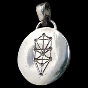 I said Kabbalah DISPEL TRACES OF EVIL Vav Alef Lamed Name of God 11 LAUVIAH in silver Art 1153 - Bricks Masons