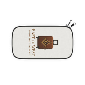 Master Mason Blue Lodge Passport Wallet - Always Traveling Light - Bricks Masons