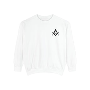 Master Mason Blue Lodge Sweatshirt - Classic Square & Compass Look - Bricks Masons
