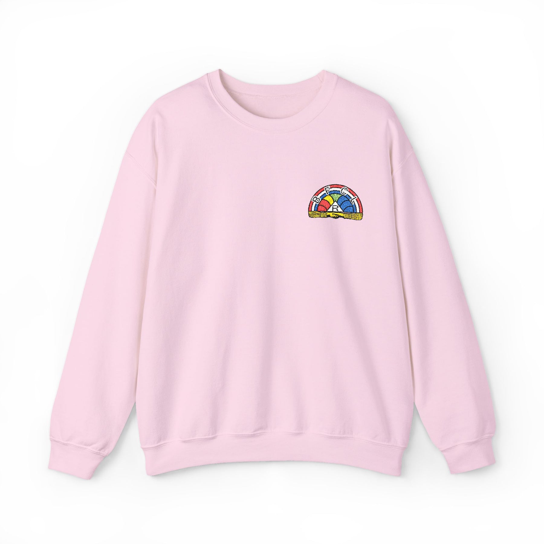 International Order of The Rainbow For Girls Sweatshirt - Crewneck Classic Fit - Bricks Masons