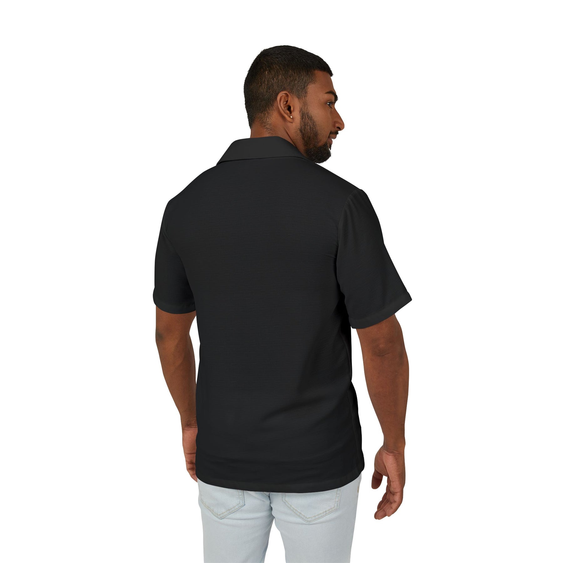 Men's Hawaiian Camp Shirt (AOP) - Bricks Masons