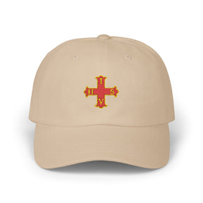 Red Cross of Constantine Baseball Cap - Cotton Various Colors - Bricks Masons