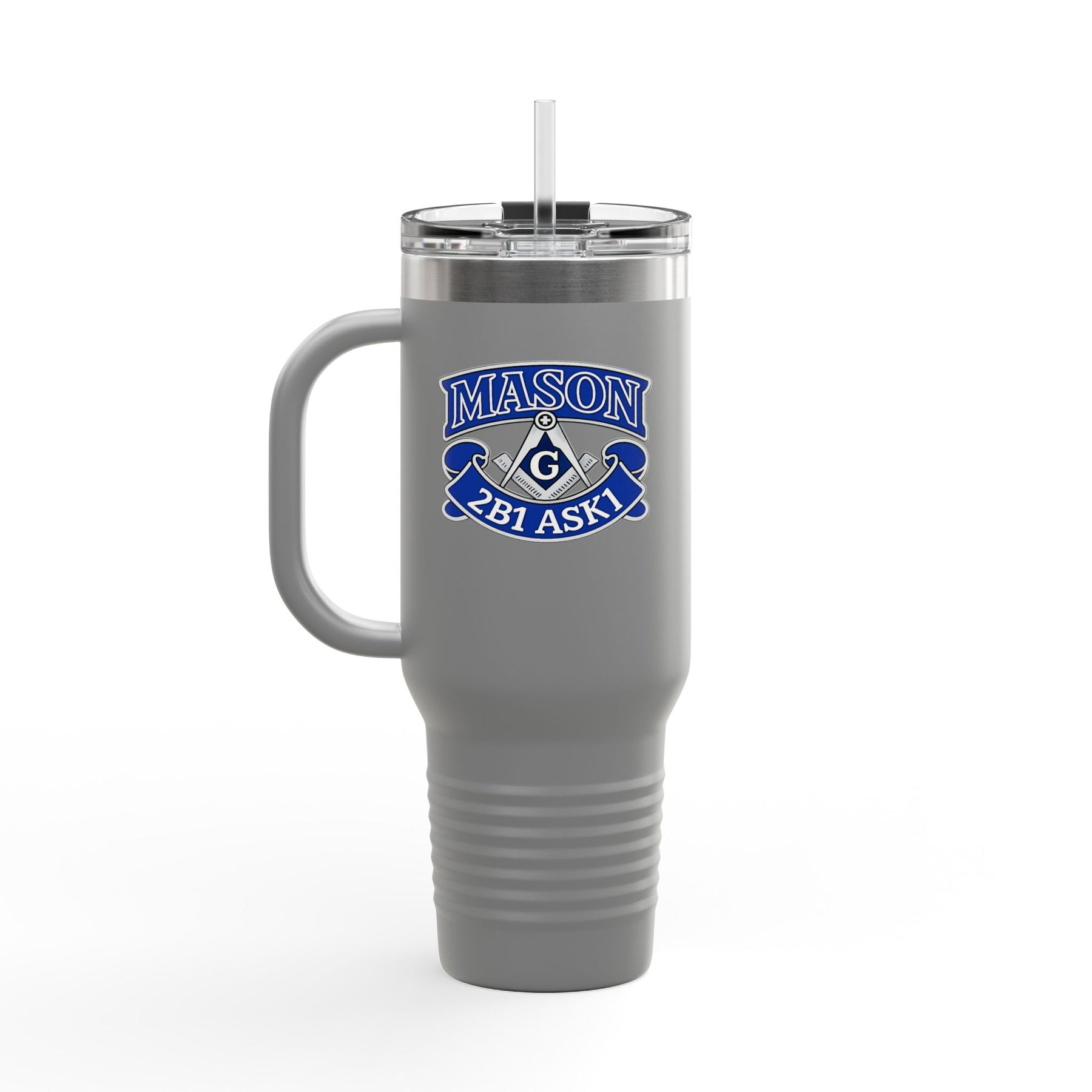 Master Mason Blue Lodge Ringneck Tumbler - 2B1 ASK1 with Square & Compass G
