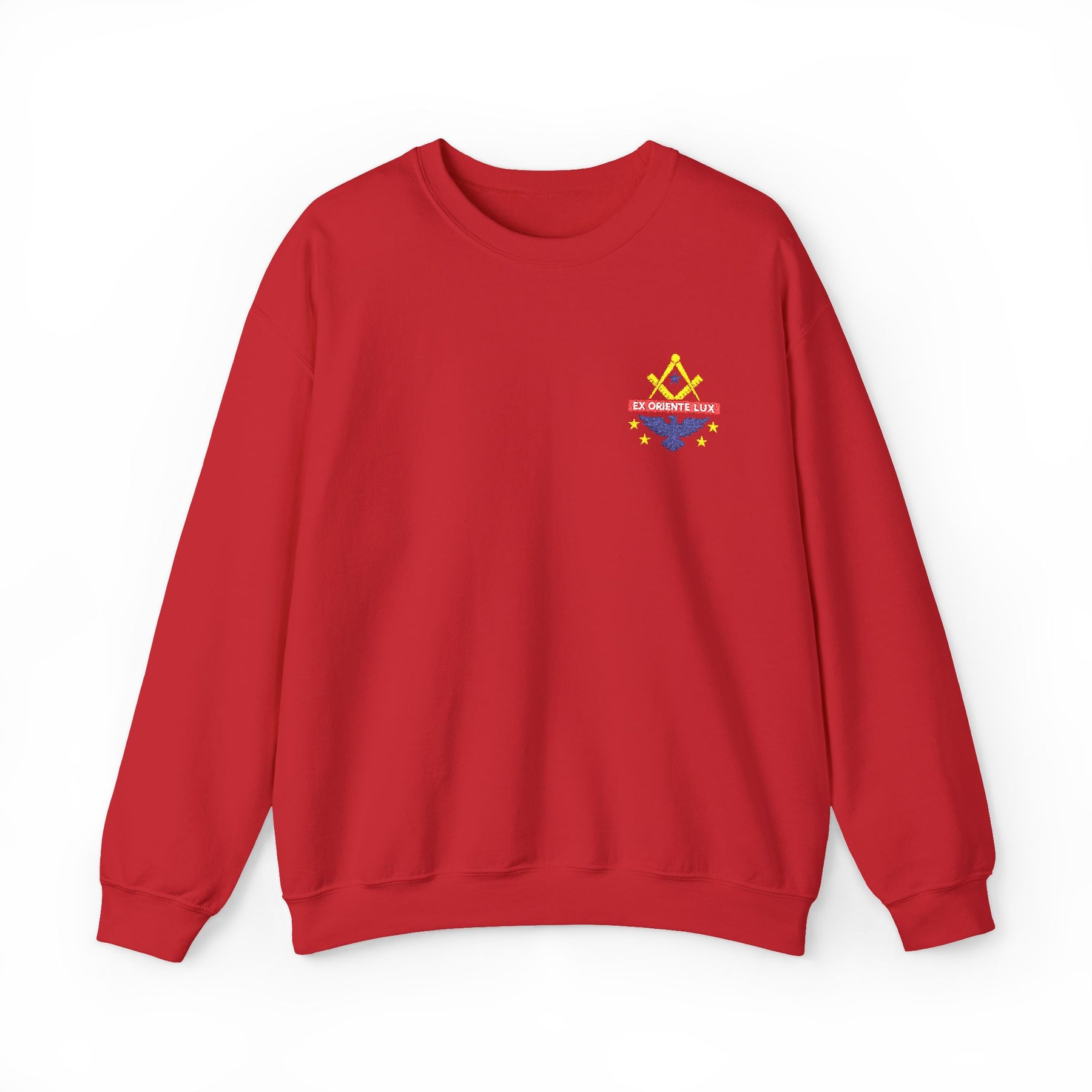 National Sojourners Sweatshirt - Embroidered Crewneck Style - Bricks Masons