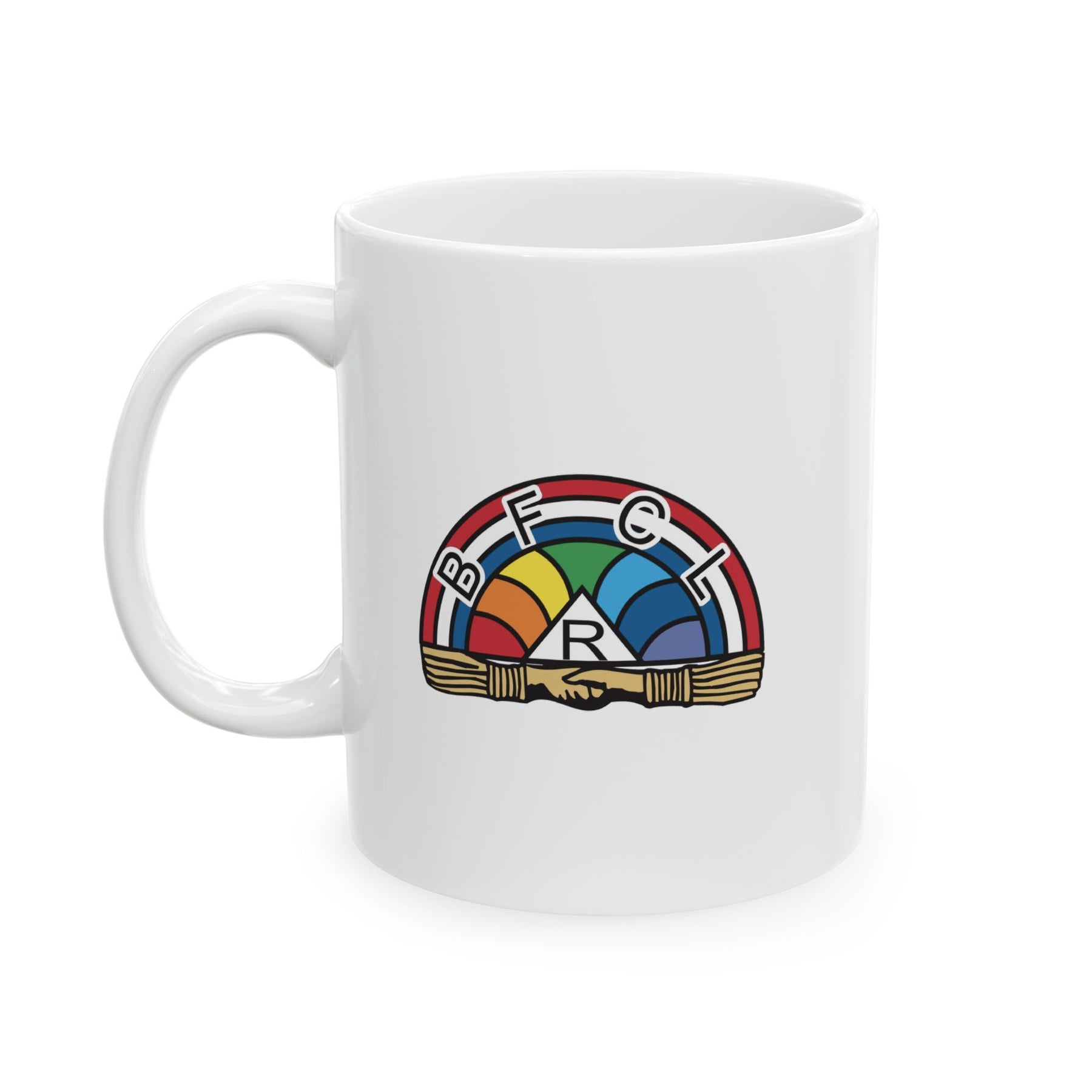 Ceramic Mug, (11oz, 15oz) - Bricks Masons