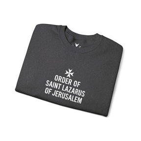 Order of Saint Lazarus Sweatshirt - Crewneck Signature Stitch - Bricks Masons