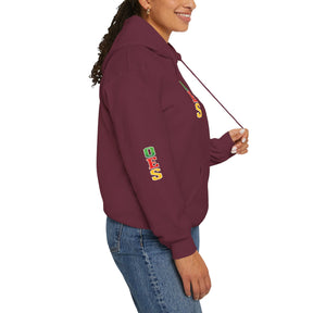 OES Hoodie - Colorful Eastern Star & Initials with Personalization - Bricks Masons
