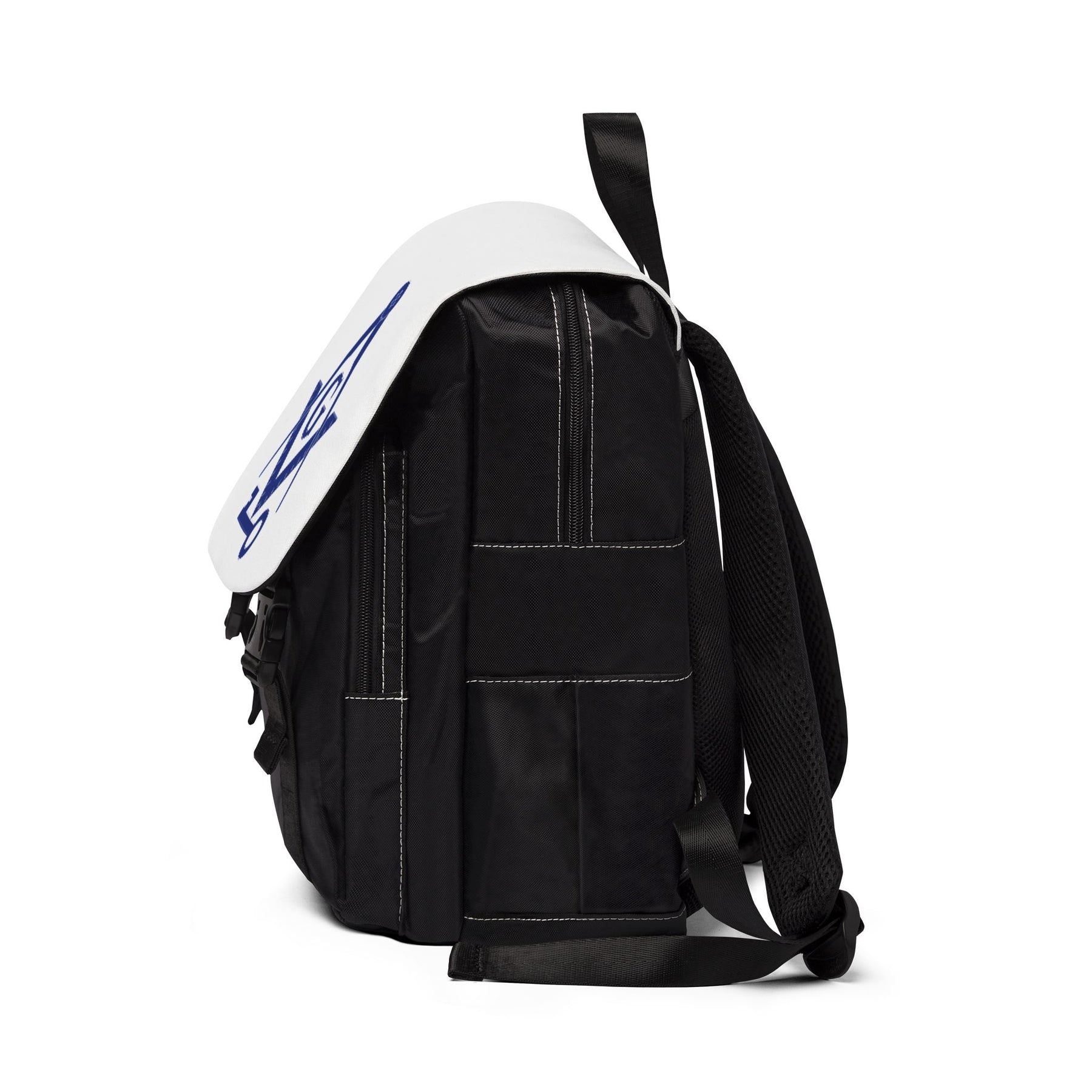 International Masons Backpack - White & Blue Resistant Fabric - Bricks Masons