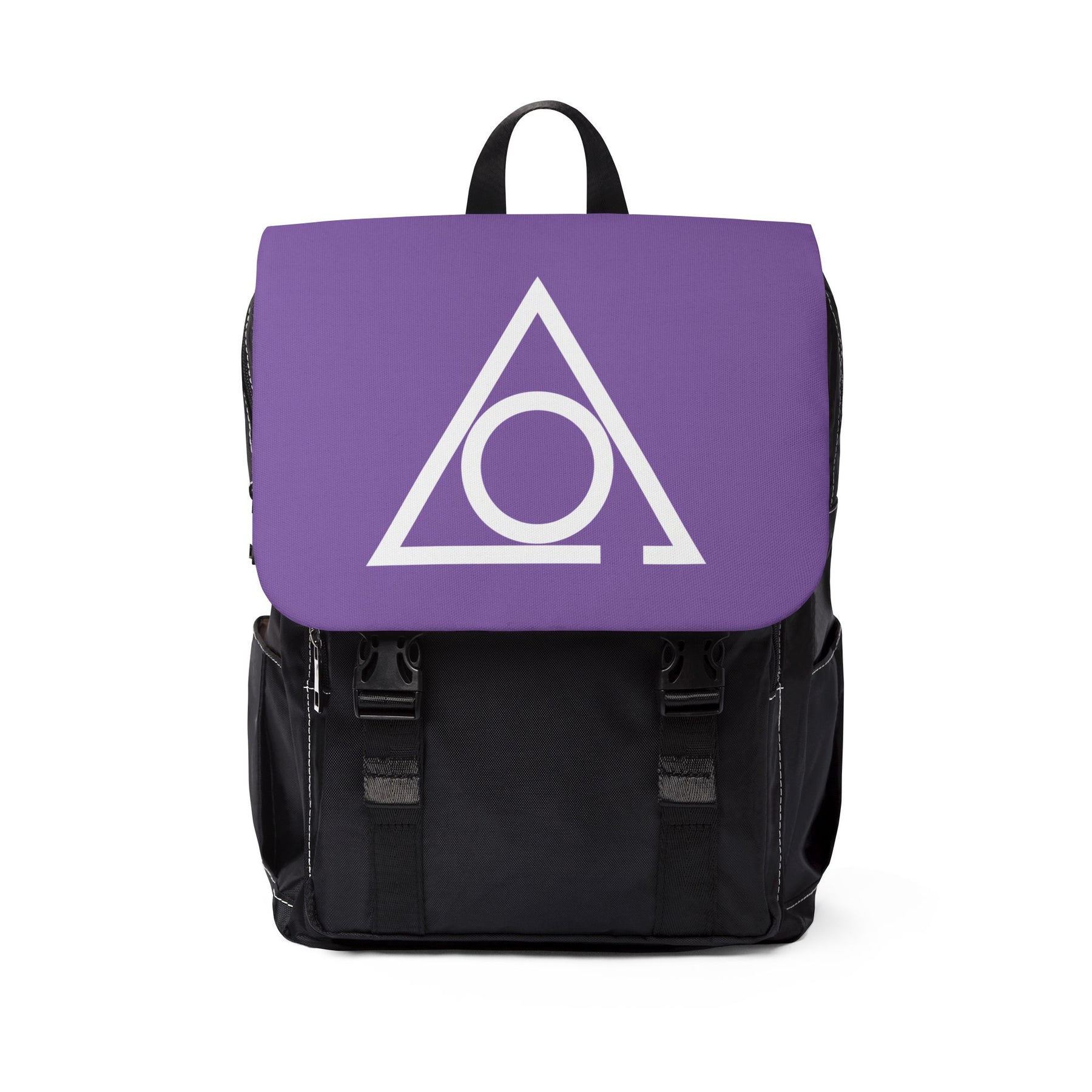 LOCOP Backpack - Purple Resistant Fabric With Adjustable Straps - Bricks Masons