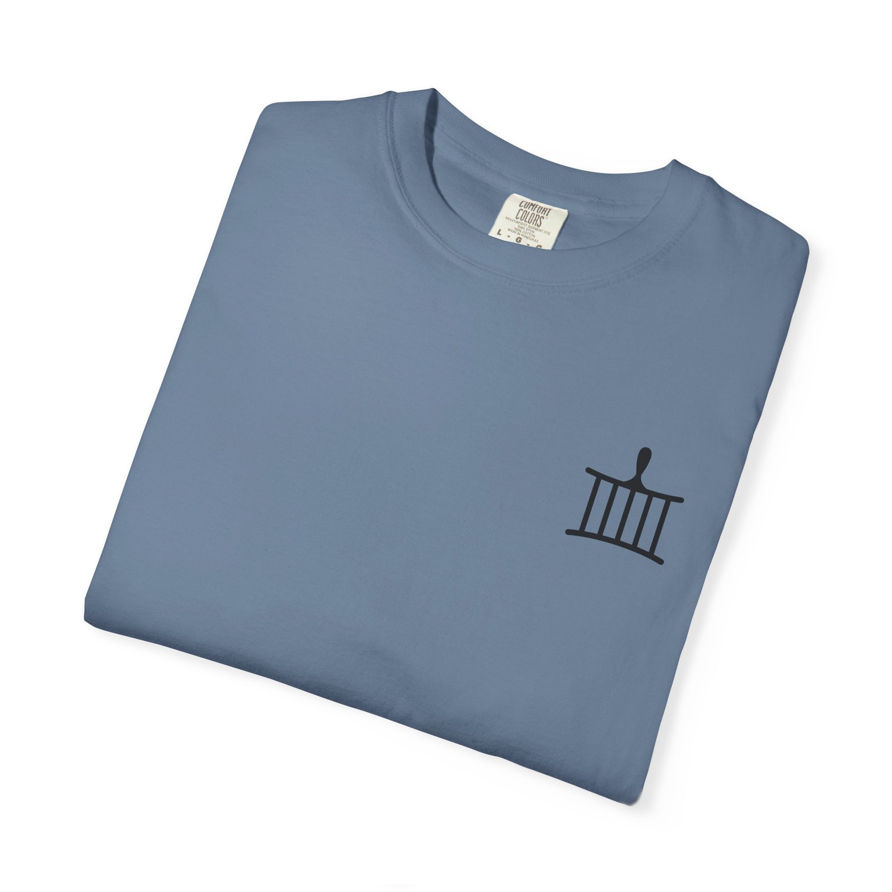 St. Lawrence the Martyr T-Shirt - Cotton Garment-Dyed Tee Various Colors - Bricks Masons