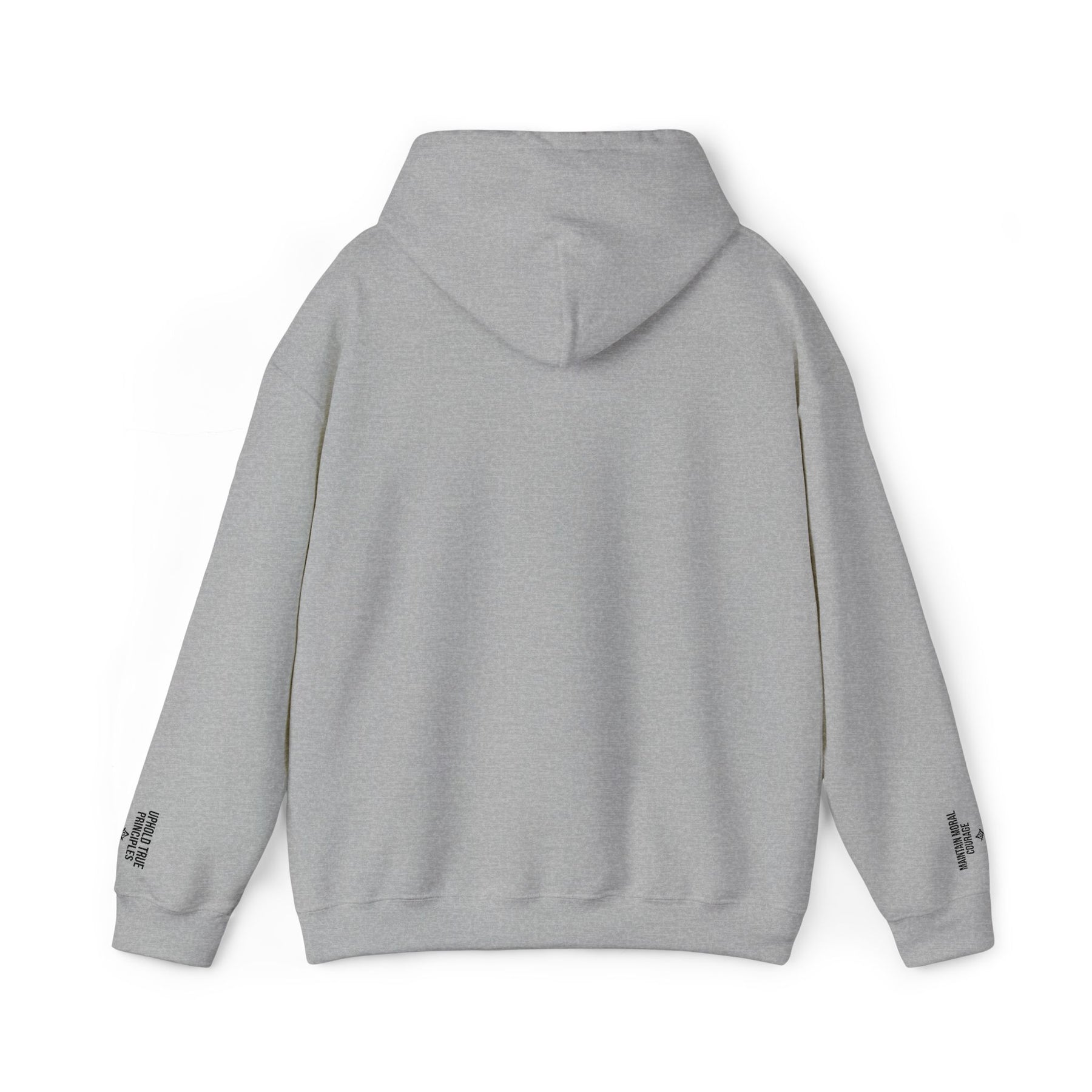 Master Mason Blue Lodge Hoodie - Strength Front & Sleeves Embroidery - Bricks Masons
