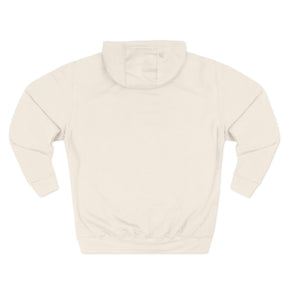 Red Cross of Constantine Hoodie - Three-Panel Fleece Chest Embroidered Motif - Bricks Masons