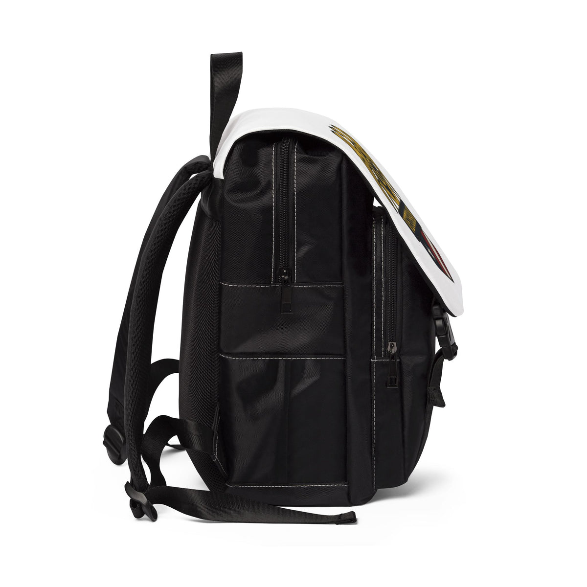 Master Mason Blue Lodge Backpack - White Veteran Mason S&C G - Bricks Masons