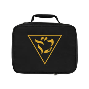 Grand Tiler of Solomon Lunch Bag - Black & Yellow Fully Insulated - Bricks Masons