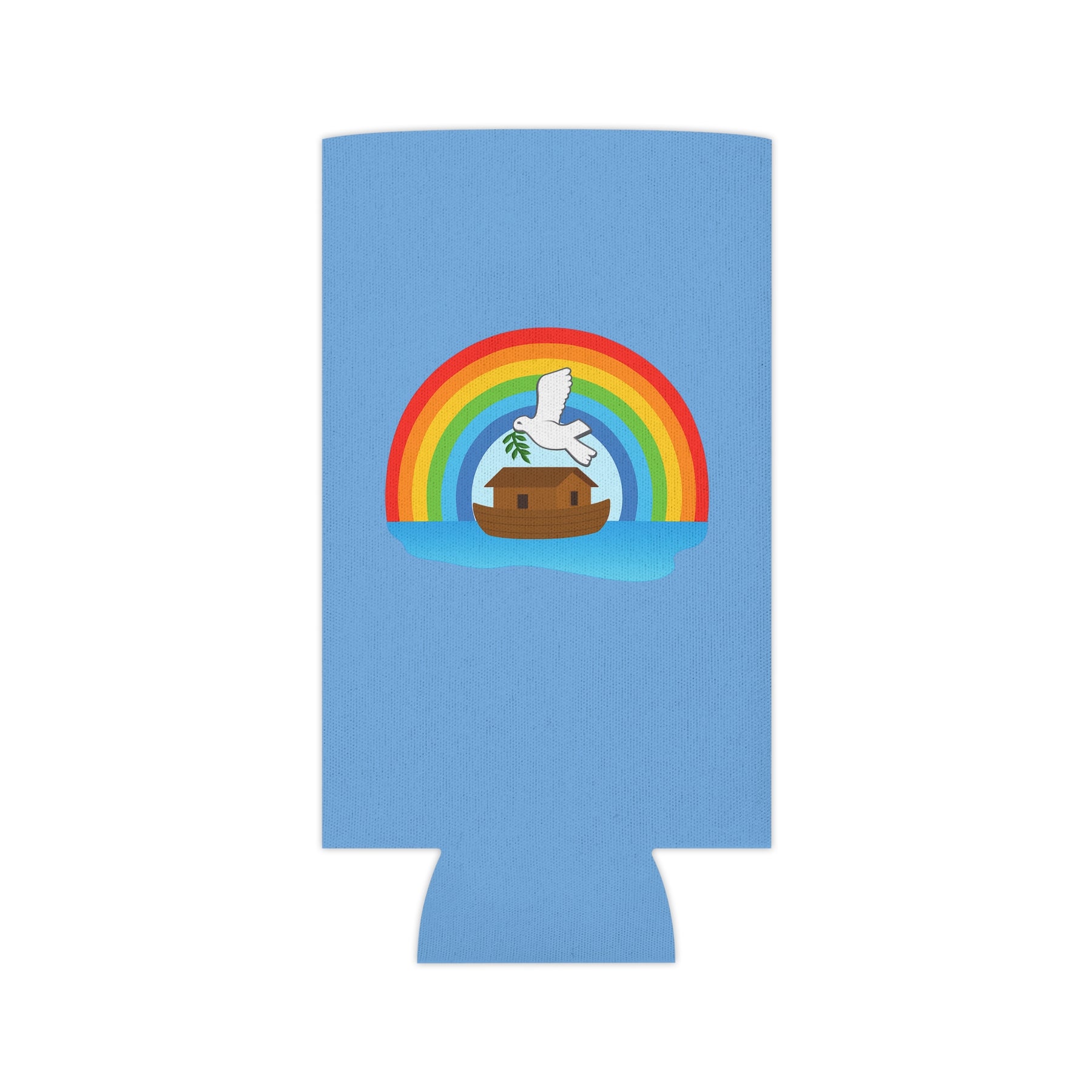 Royal Ark Mariner Can Cooler - Blue With Vibrant Colors PU - Bricks Masons