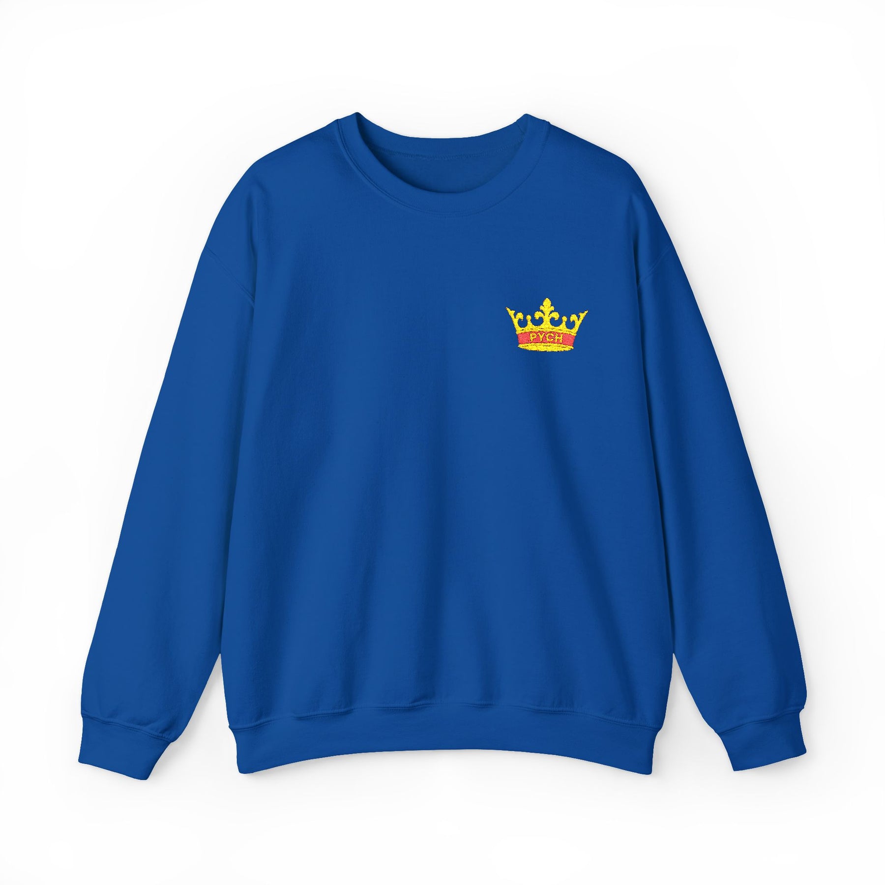 PYCH Sweatshirt - Crewneck Front Chest Crest - Bricks Masons