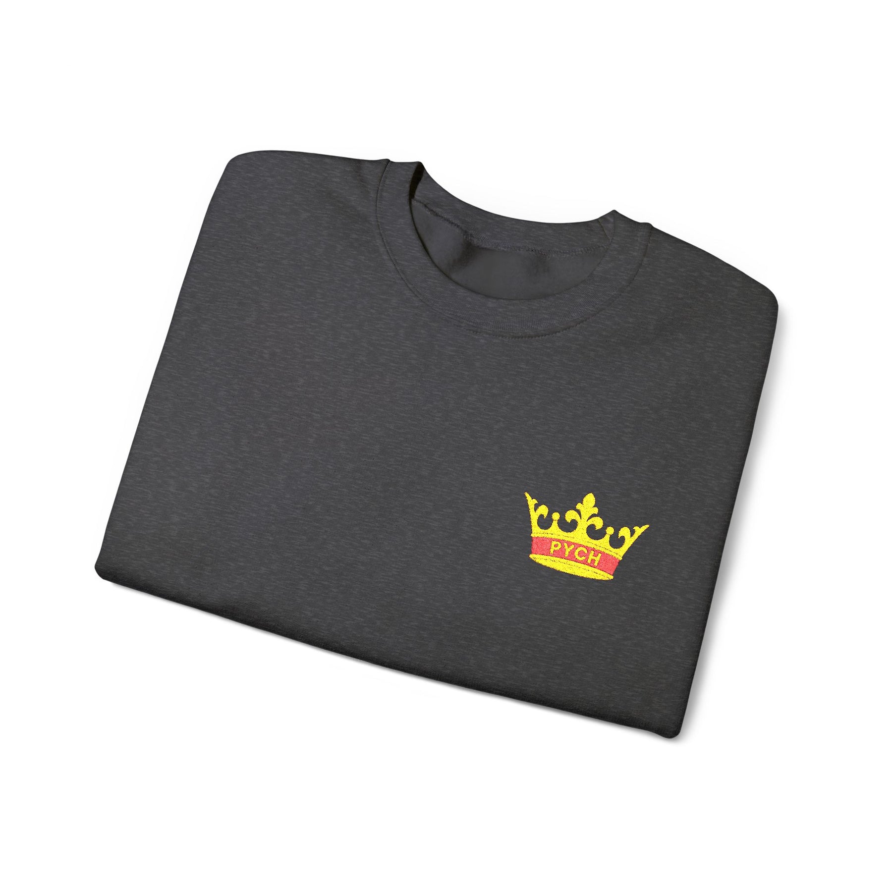 PYCH Sweatshirt - Crewneck Front Chest Crest - Bricks Masons