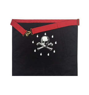 Master Mason Scottish Rite Apron - Red with Square & Compass