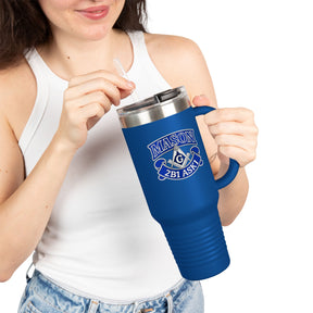 Master Mason Blue Lodge Ringneck Tumbler - 2B1 ASK1 with Square & Compass G