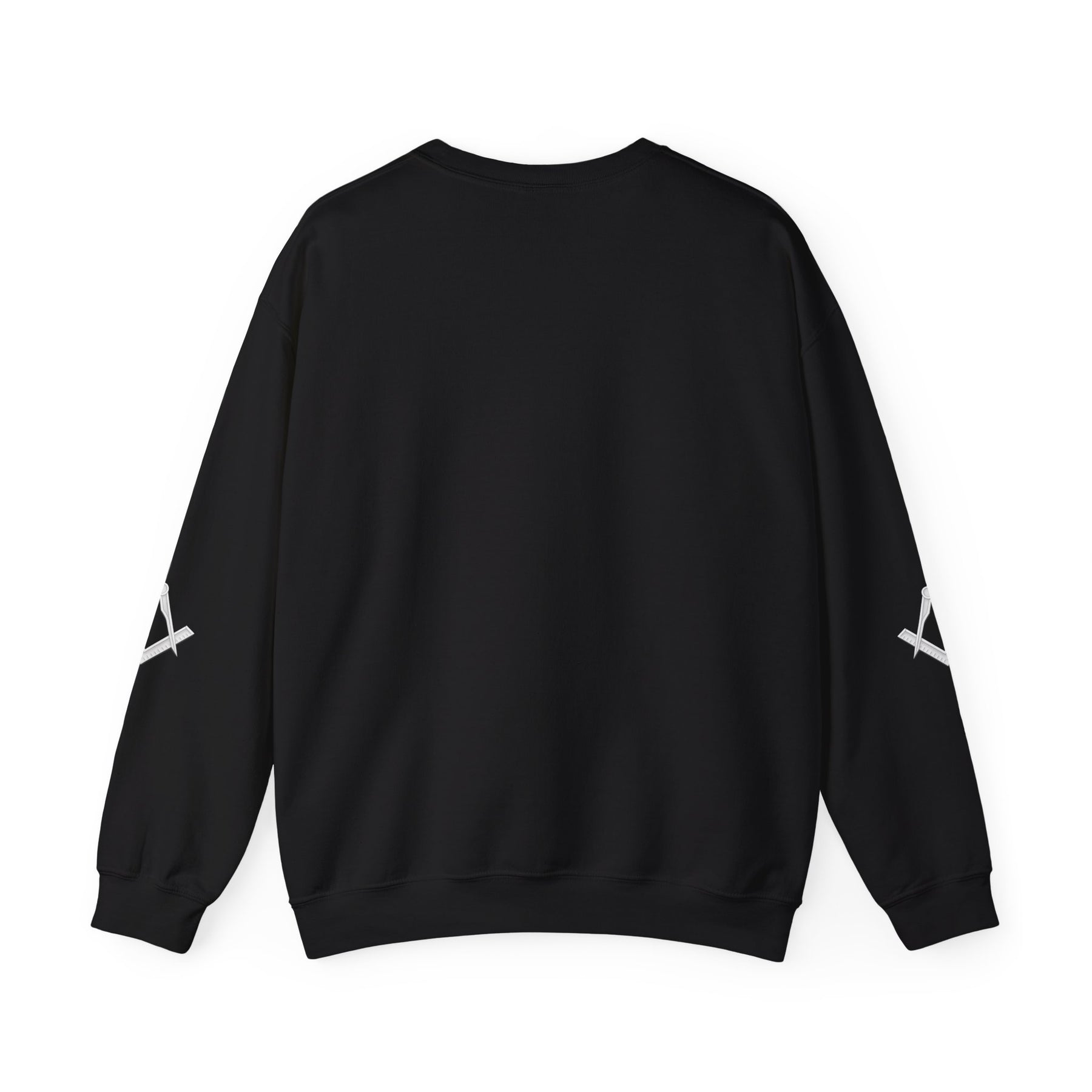 Master Mason Blue Lodge Sweatshirt - Faith Hope & Charity with Square & Compasses - Bricks Masons