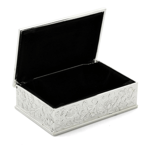 Master Mason Blue Lodge Jewelry Box - Black Velvet Lining