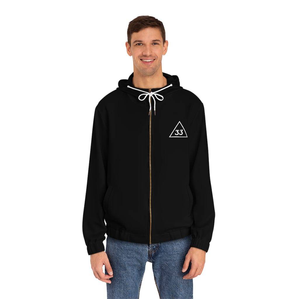 33rd Degree Scottish Rite Hoodie - Black - Bricks Masons
