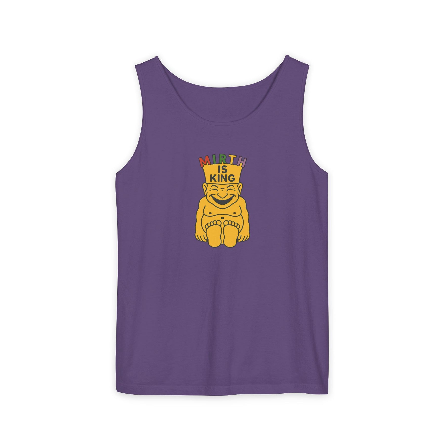 Royal Order of Jesters Tank Top - MIRTH Garment-Dyed 100% Cotton - Bricks Masons