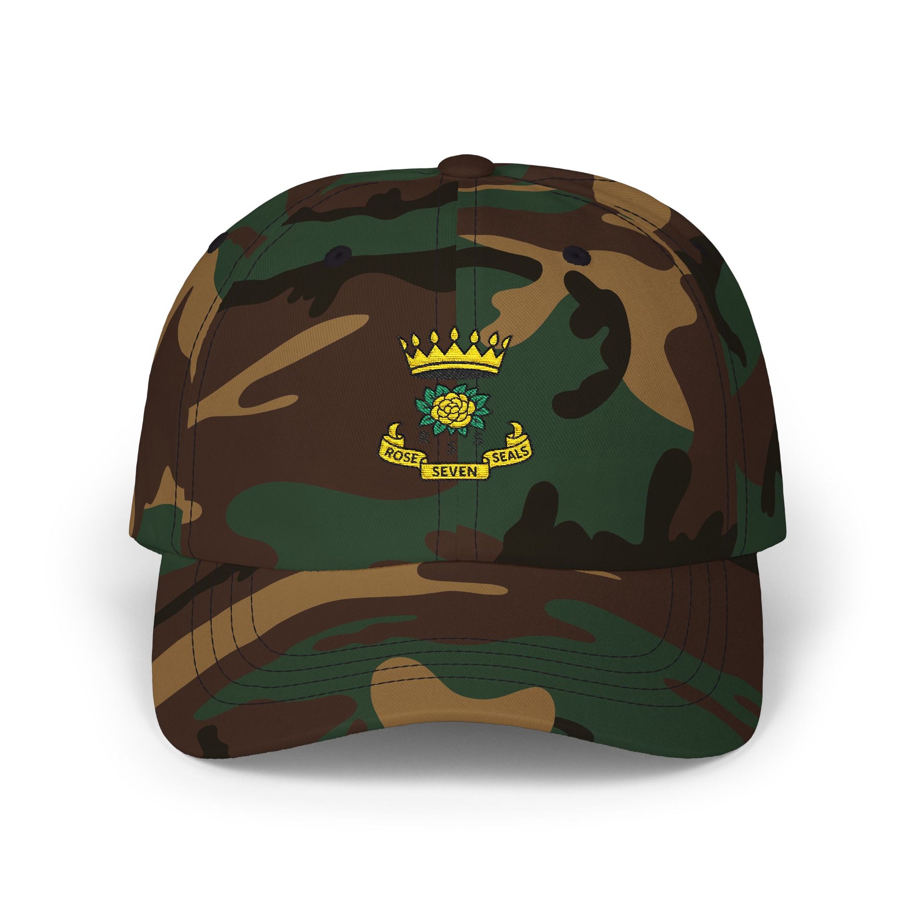 Rose of Seven Seals Baseball Cap - Cotton Various Colors - Bricks Masons
