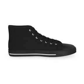 Allied Masonic Degrees Sneaker - High Top Black & White AMD Emblem - Bricks Masons