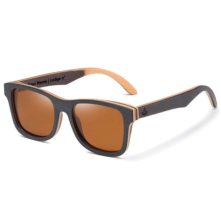 Master Mason Blue Lodge California Regulation Sunglasses - Various Lenses Colors - Bricks Masons