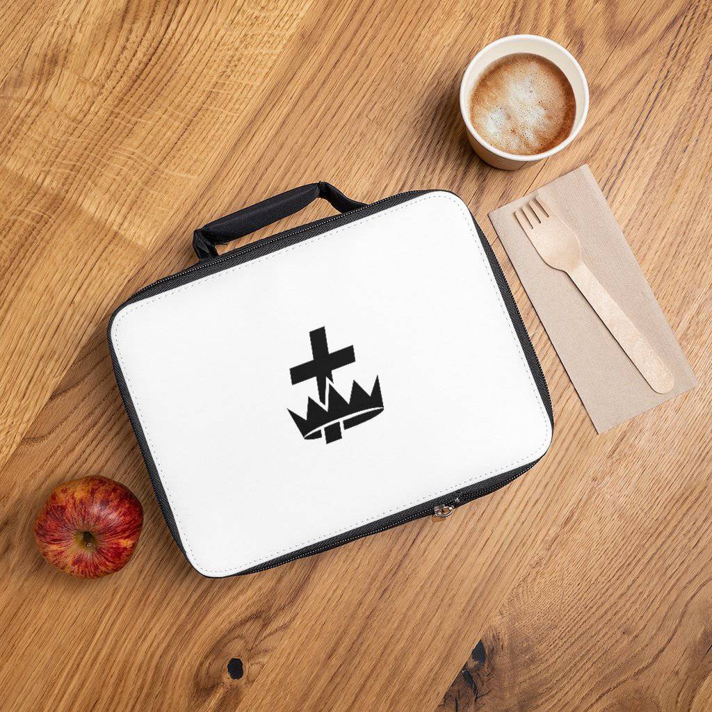 Knights Templar Commandery Lunch Bag - Black & White