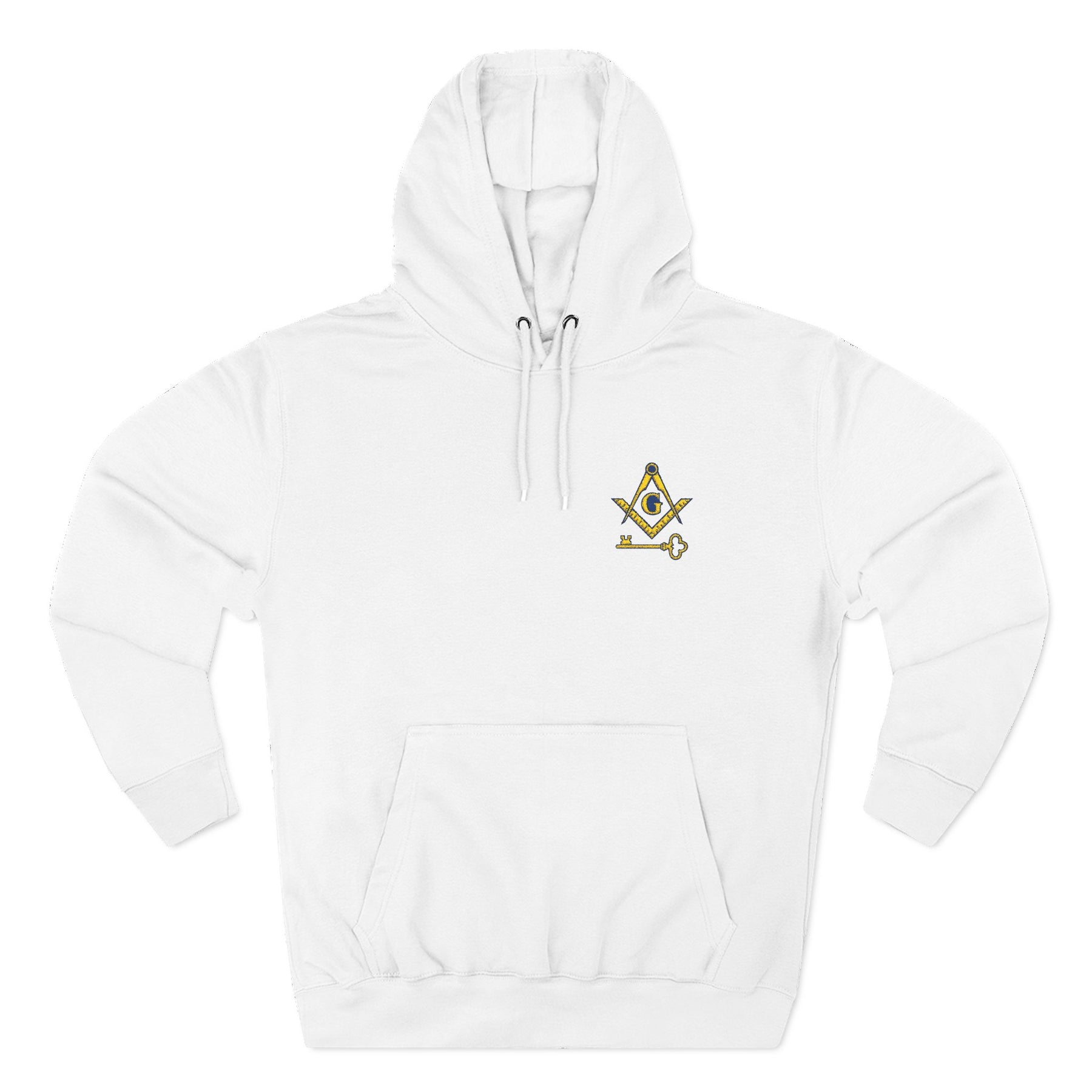 International Masons Hoodie - Front Stitch Design - Bricks Masons