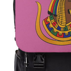 DOI Backpack - Pink With Multiple Compartments - Bricks Masons