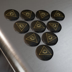 Eye Of Providence Magnet - Decorative Refrigerator - Bricks Masons