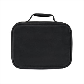 GROTTO Lunch Bag - Black Fully Insulated Zipper Closure - Bricks Masons