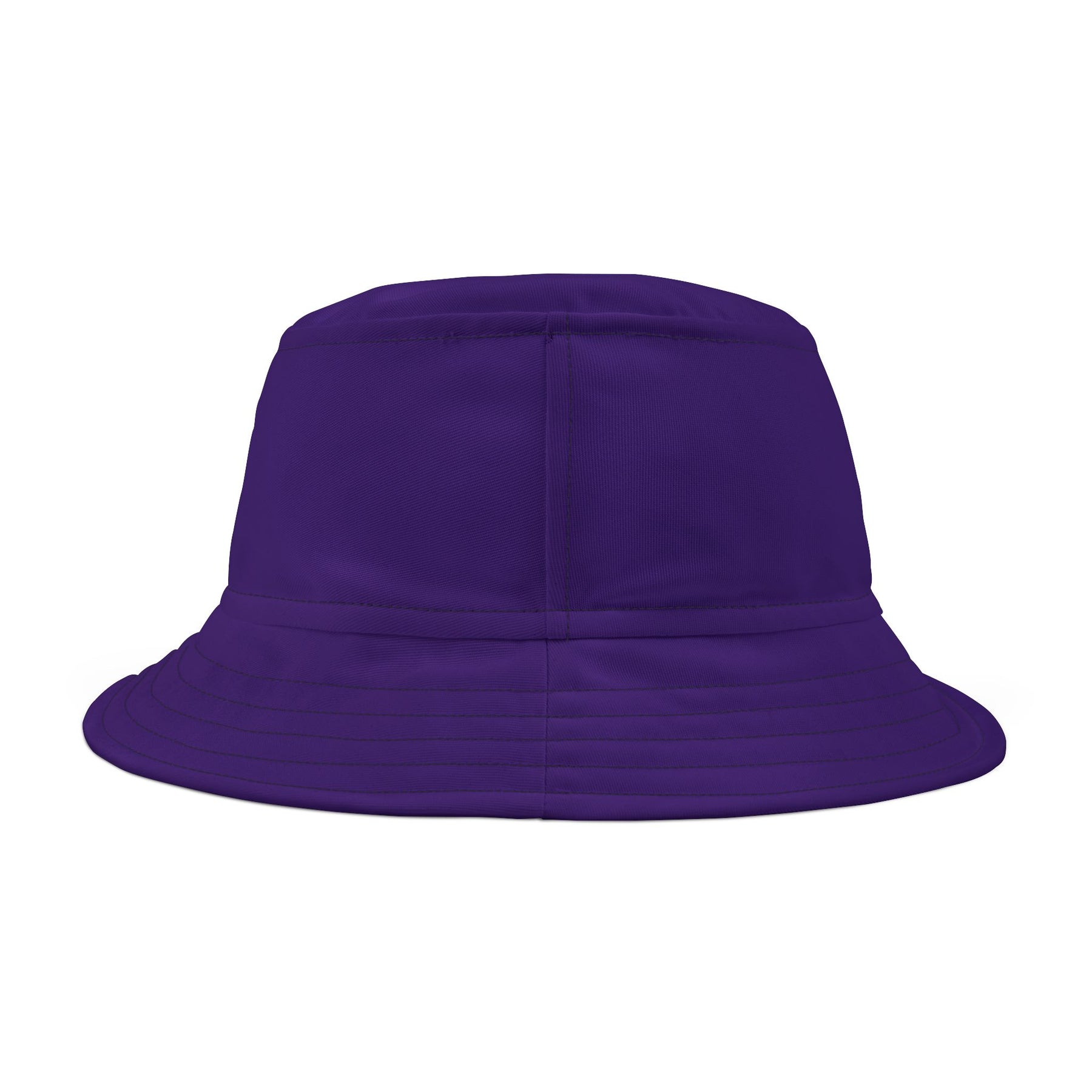 Royal Order of Jesters Bucket Hat - Purple with Black Stitching Mirth is King - Bricks Masons