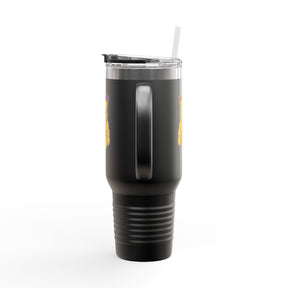 Royal Order of Jesters Ringneck Tumbler - 40oz Stainless Steel & Insulated - Bricks Masons