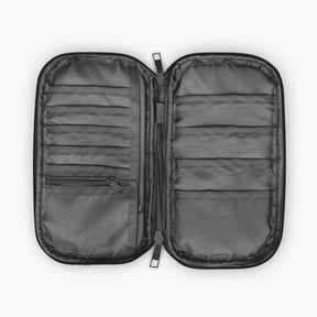 Master Mason Blue Lodge Passport Wallet - Black Veteran Mason - Bricks Masons