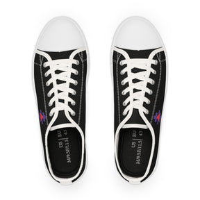 Knight Templar Priests Sneaker - Low Top Sneaker Black & White - Bricks Masons